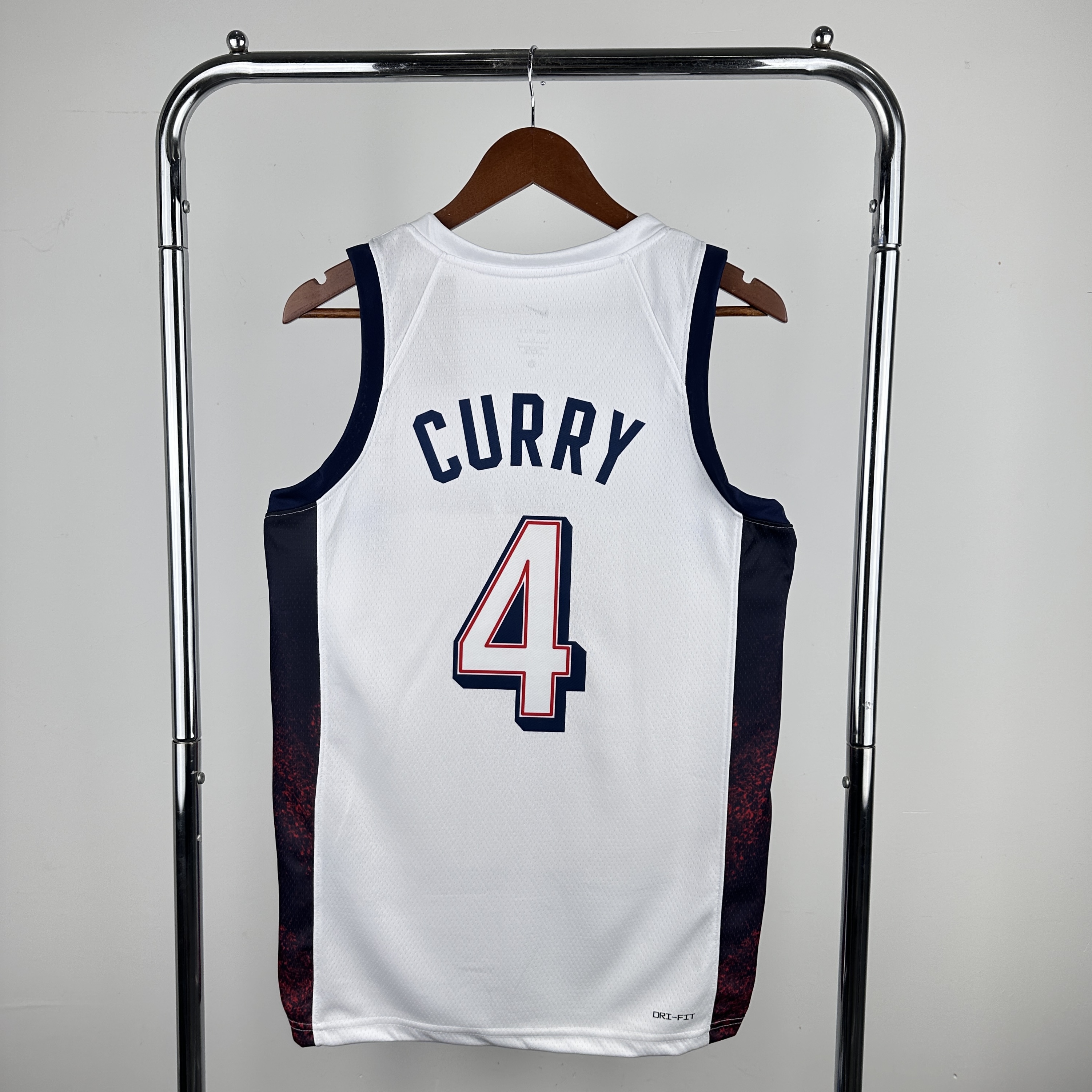 2024 Olympic USA #4 Curry White Nike NBA Jersey->more jerseys->NBA Jersey